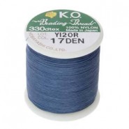 KO Beading thread Denim blue 17